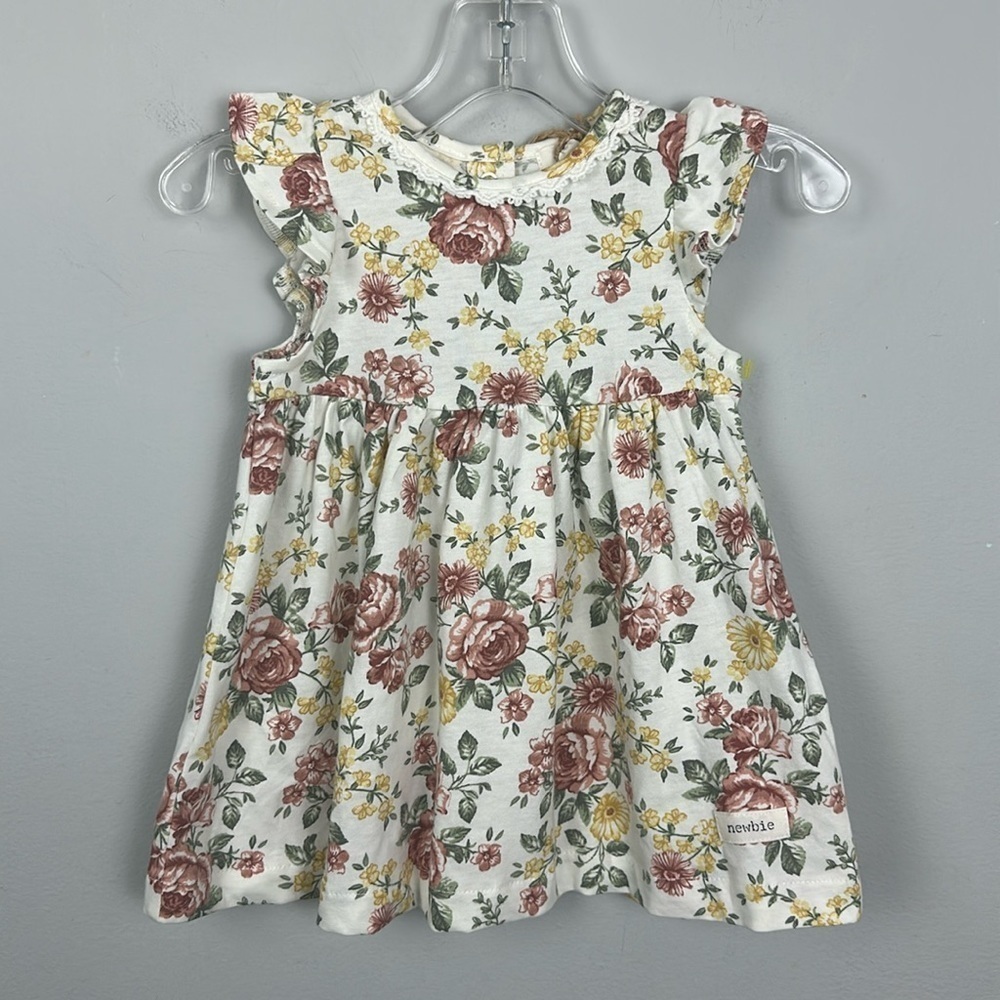 NWT Newbie Scandinavian Brand Dress Sz 4-6 Months